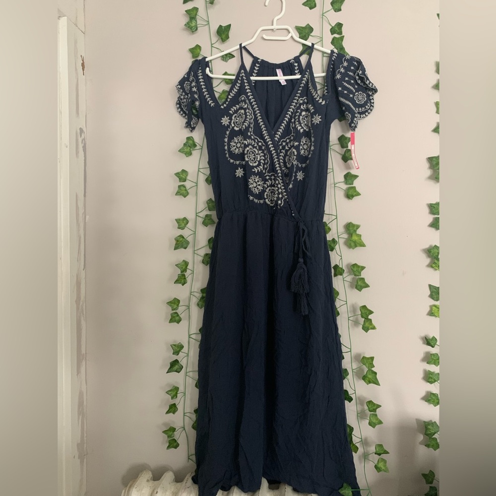 Xhilaration dress target off the shoulder coverup